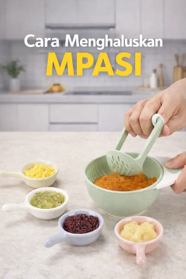 Cara Menghaluskan Mpasi