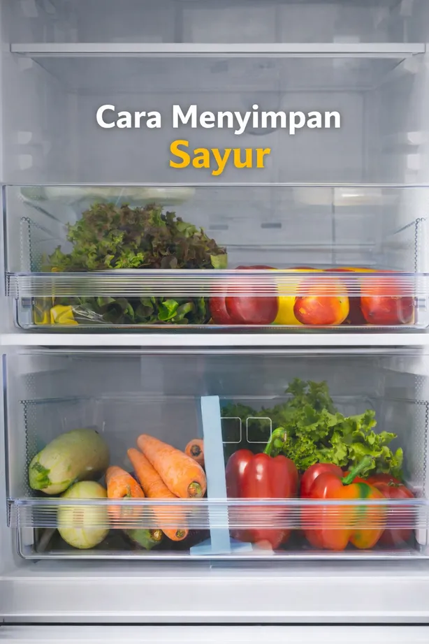 Cara Menyimpan Sayuran