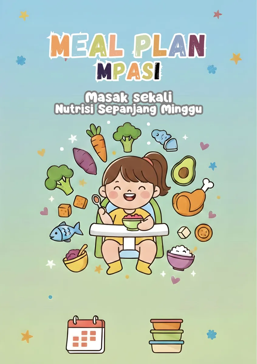 Meal Plan MPASI, Masak Sekali Nutrisi Sepanjang Minggu