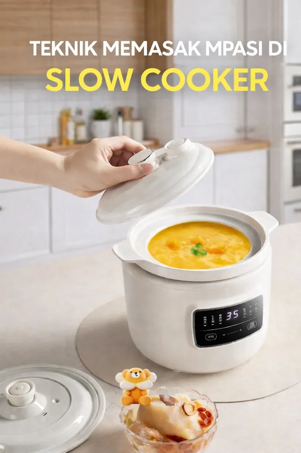 Cara & Teknik Memasak Mpasi di Slow Cooker