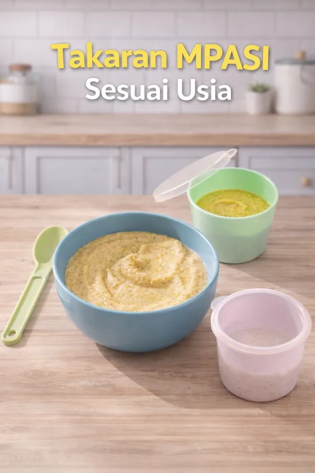 Takaran Mpasi Sesuai Usia