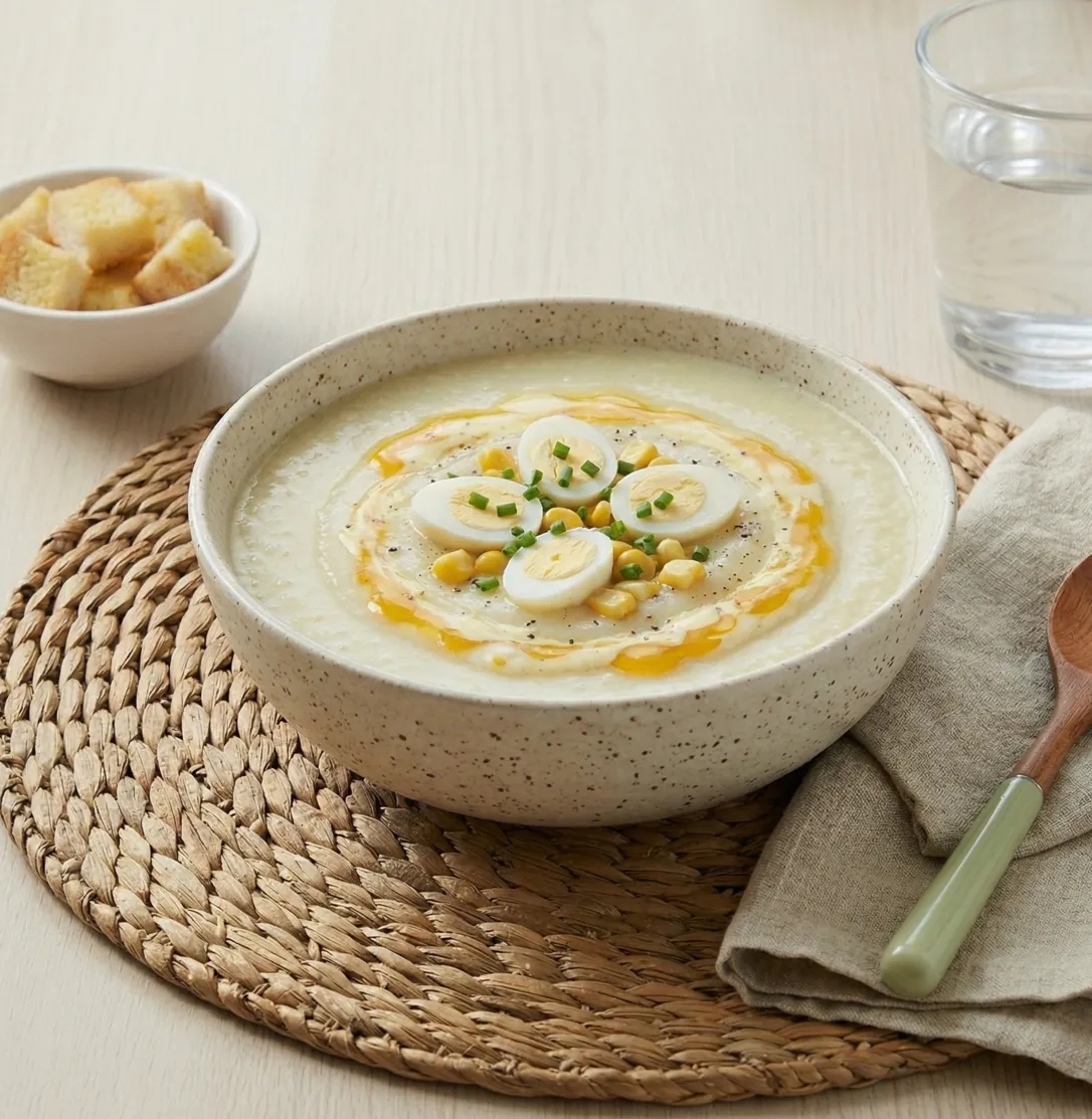Bubur Telur Puyuh & Jagung Manis