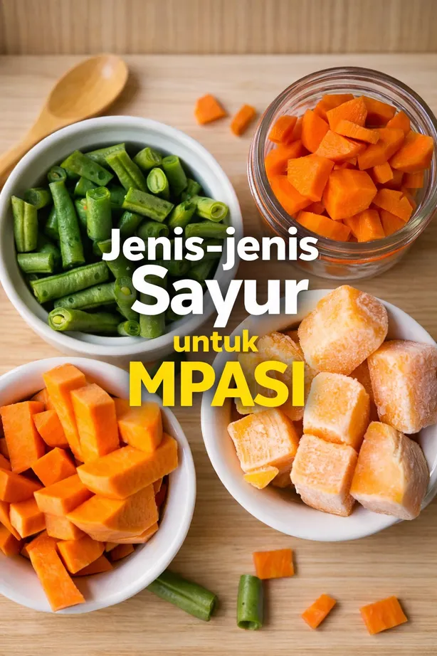 Jenis - Jenis Sayuran Untuk MPASI