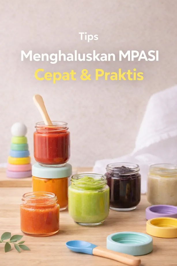 Tips Menghaluskan MPASI Cepat & Praktis
