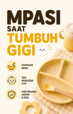 MPASI Saat Tumbuh Gigi