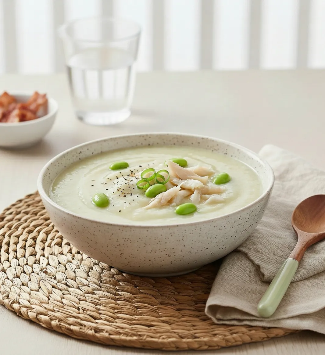 Bubur Ikan Dori & Edamame